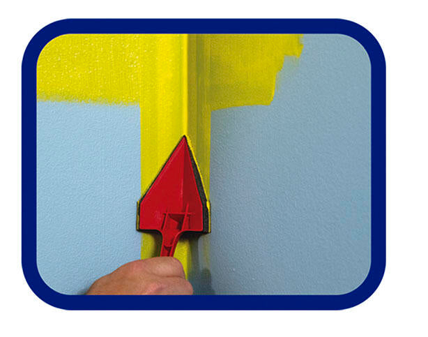 Rodillo de pintura recargable con palo extensible	para áreas difíciles