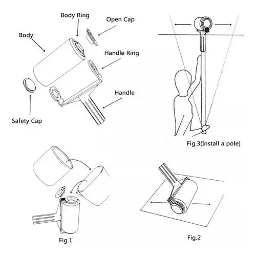 Set Rodillo de Pintura recargable