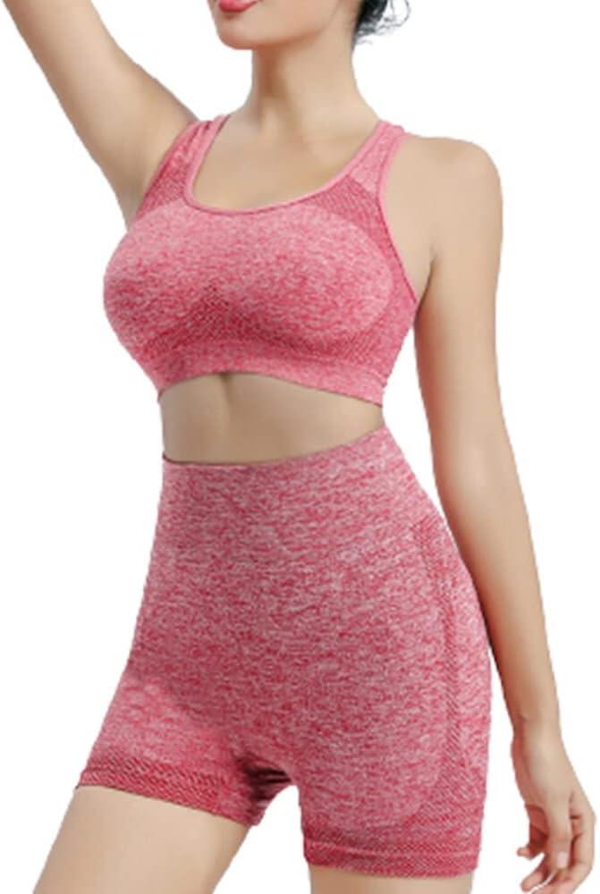 Conjunto Deportivo Mujer 2 Piezas Rojo – Talla Única